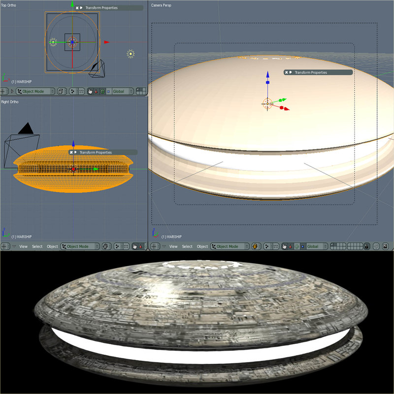 blender ufo sendercorp blender